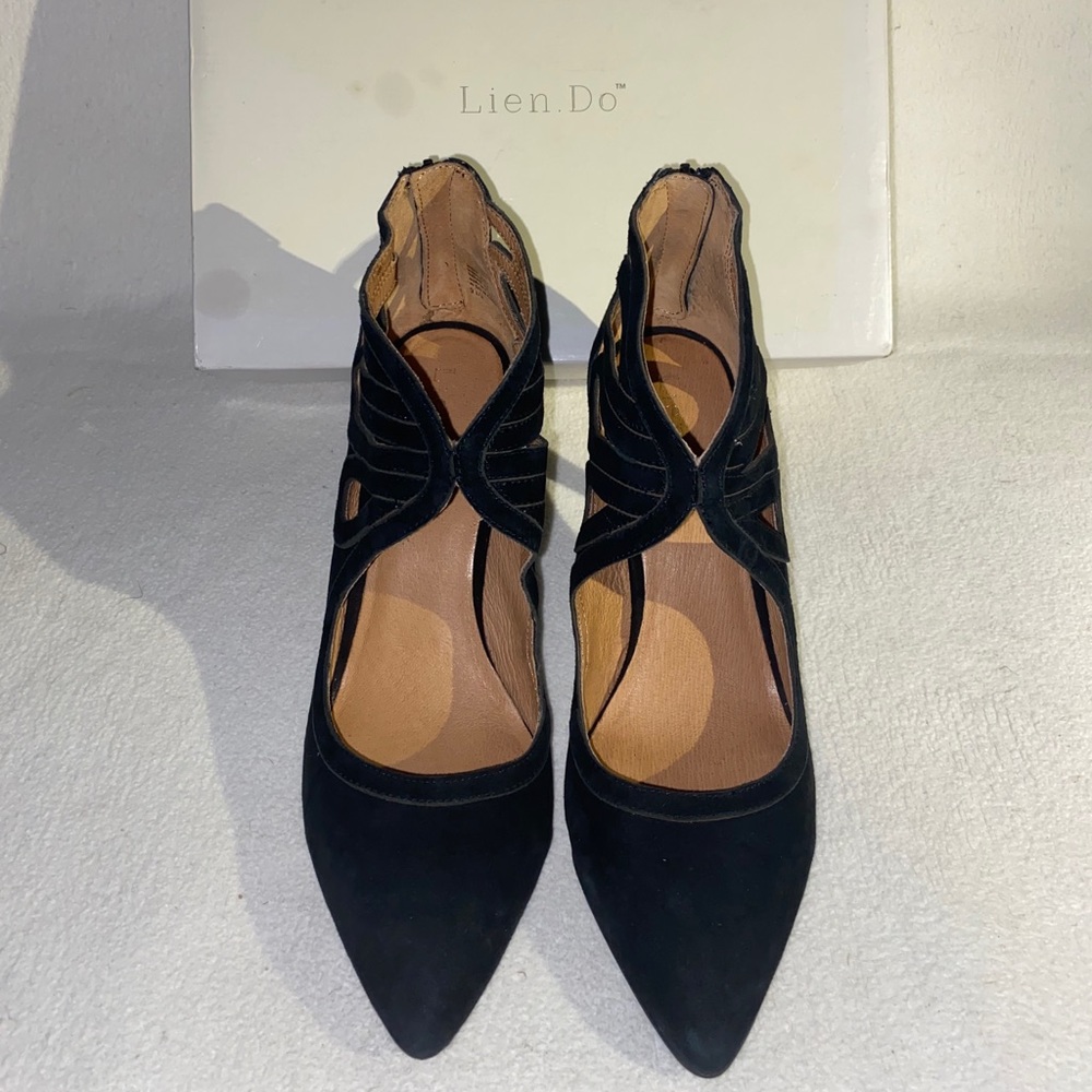 Anthropologie Lien Do Black heels